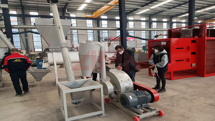 dry type Trout feed production machine in Kenya